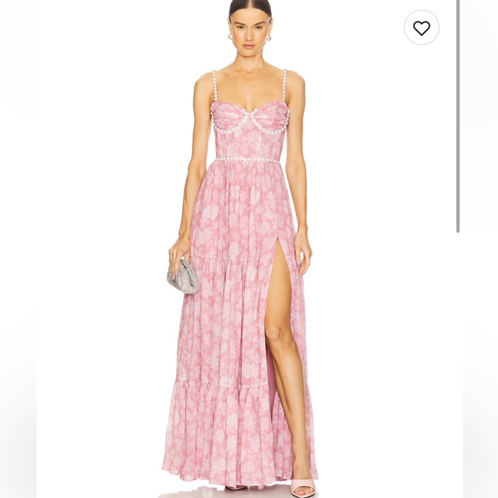 V. Chapman Gwen Dress Pink Peony